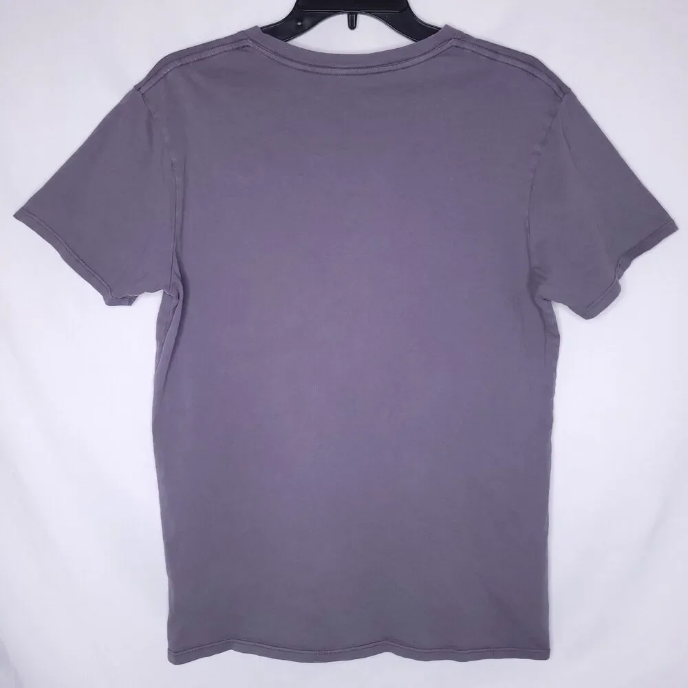 Everlane T Shirt Mens Medium Gray V Neck Cotton Made In USA - Picture 5 of 11